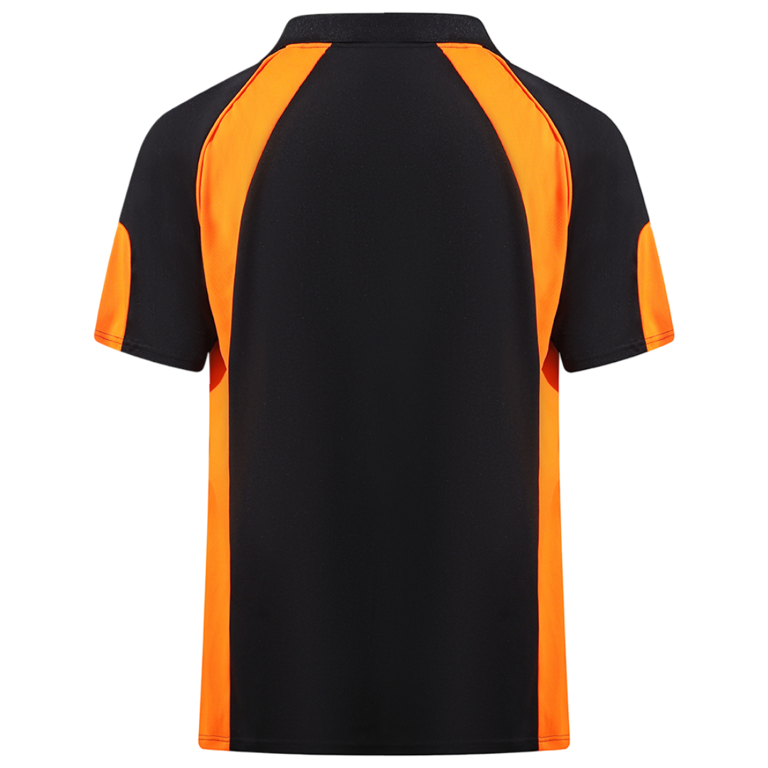 Black & Orange Cool Mesh (Women's - 160GSM)