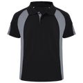 Black & Charcoal Cool Mesh (Men's - 160GSM)