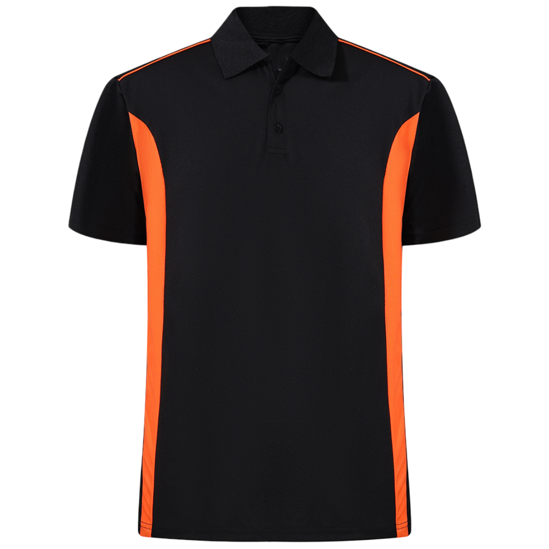 Black & Orange True Dry (Men's - 160GSM)