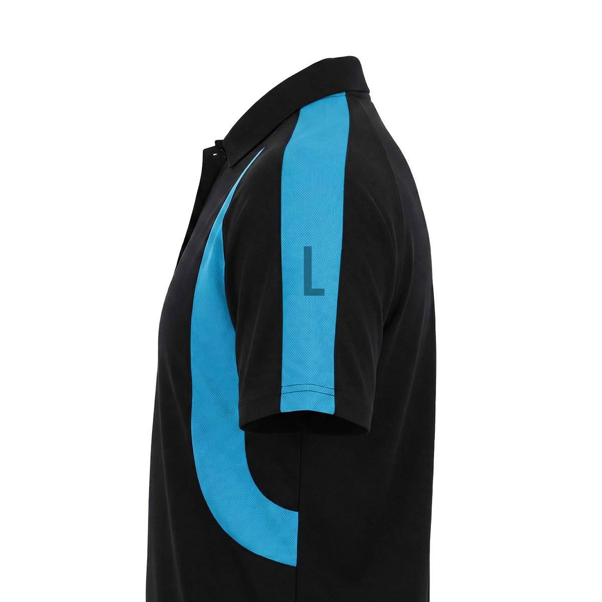 Black & Aqua Air Feel (Men's - 160GSM)