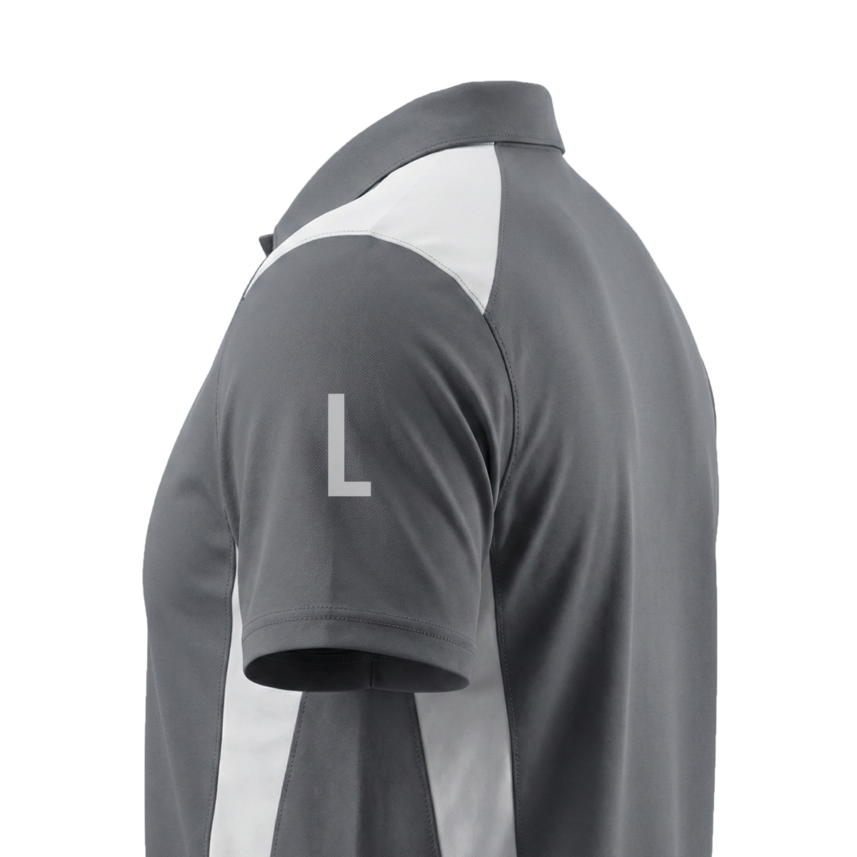 Charcoal & White Vanguard (Men's - 160GSM)