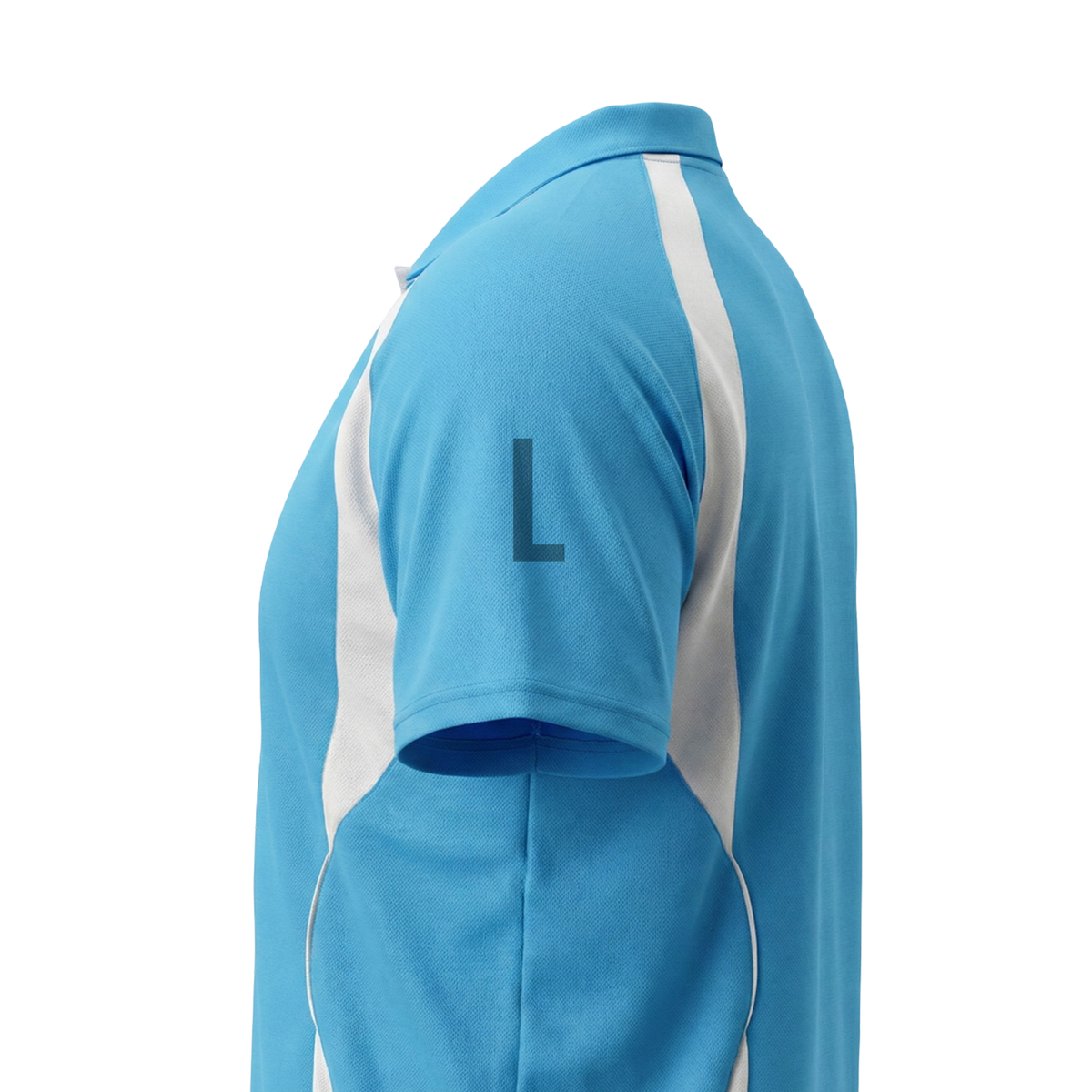 Aqua & White Flex Fit (Men's - 160GSM)