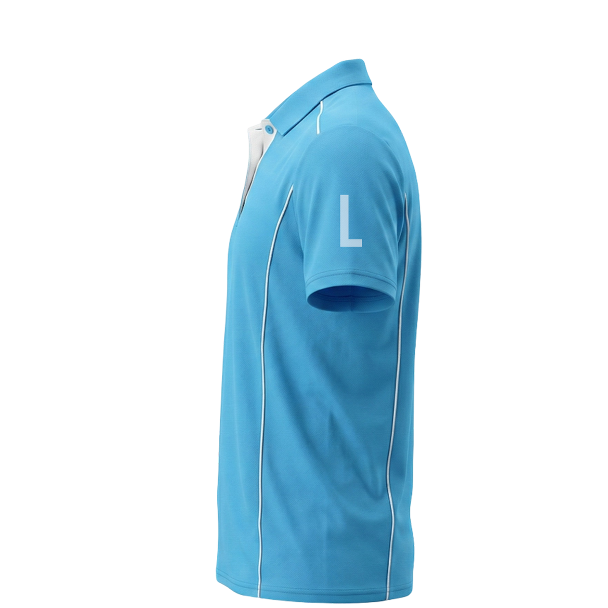Aqua & White Iron Clad (Men's - 160GSM)