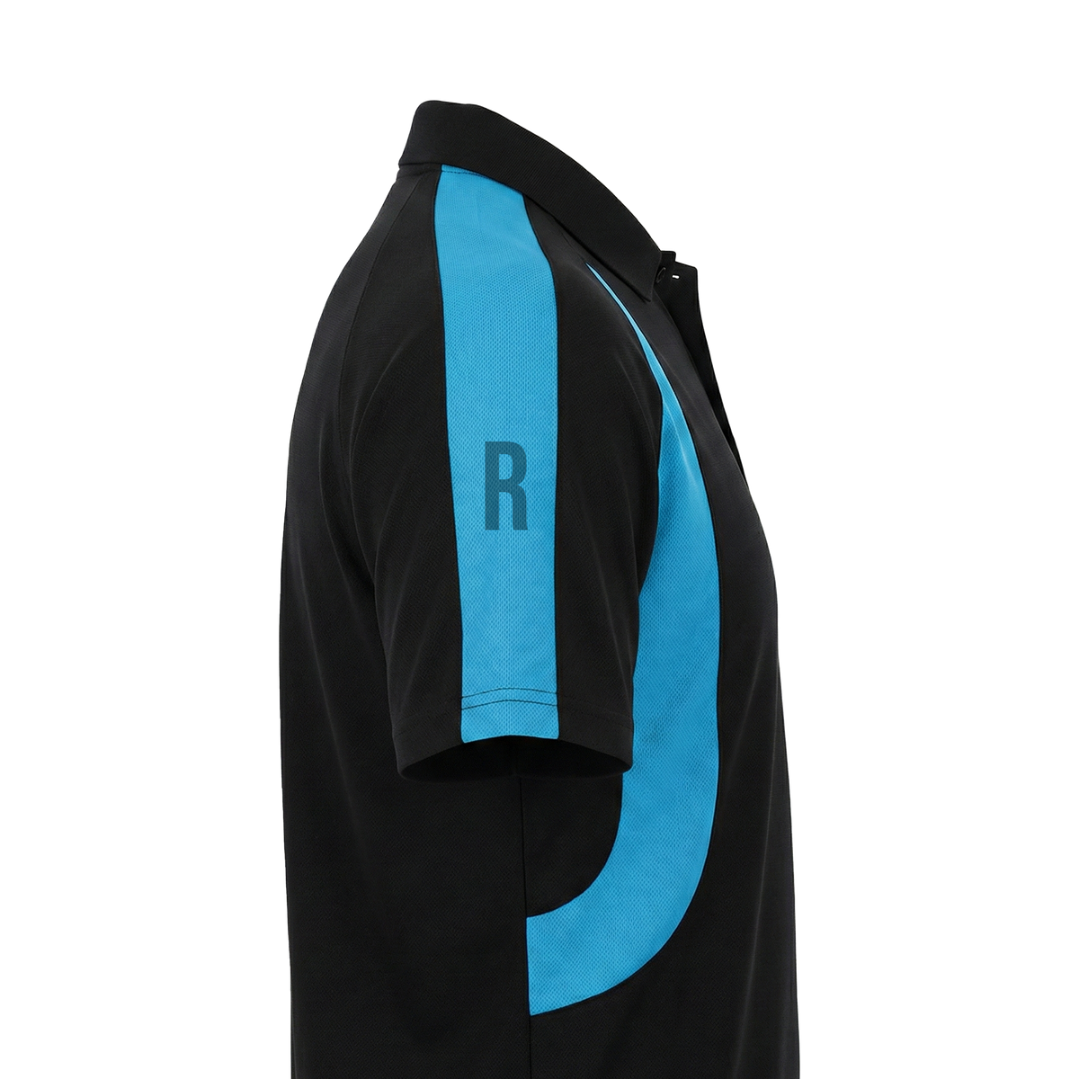 Black & Aqua Air Feel (Men's - 160GSM)