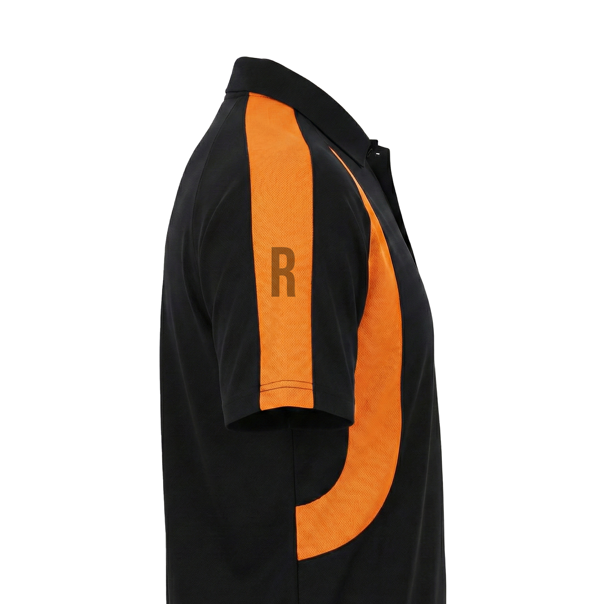 Black & Orange Air Feel (Men's - 160GSM)