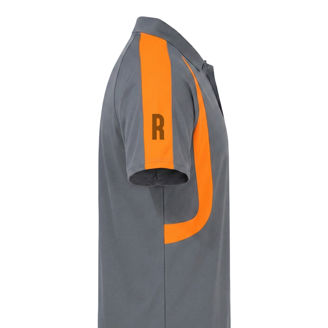 Charcoal & Orange Air Feel (Men's - 160GSM)