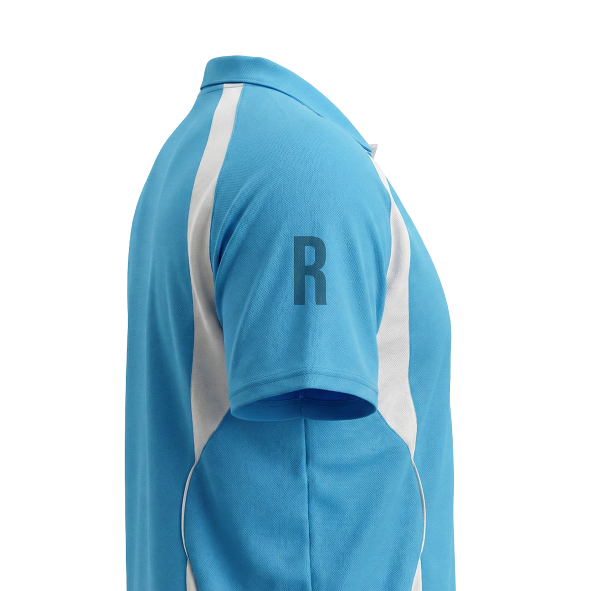 Aqua & White Flex Fit (Men's - 160GSM)