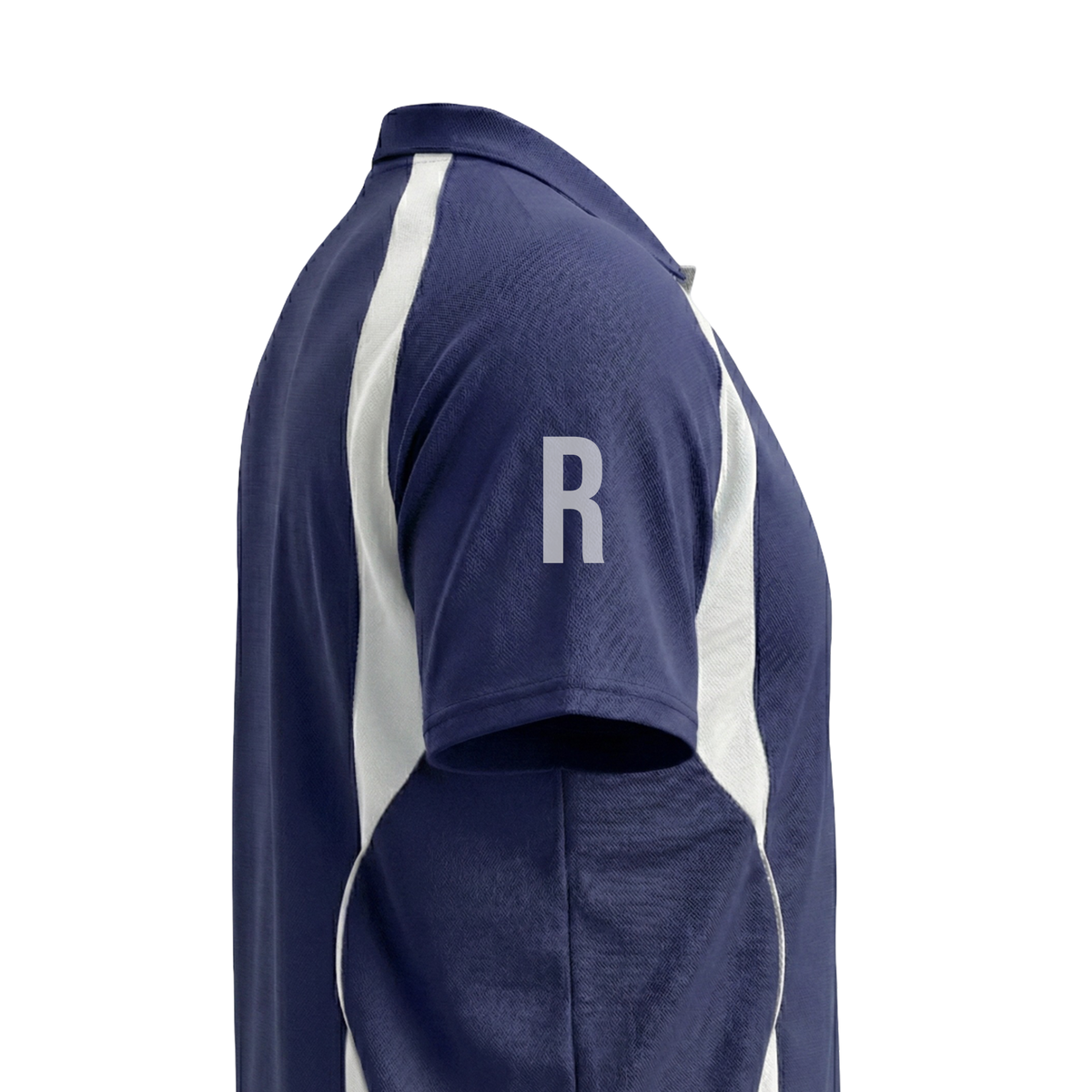 Indigo & White Flex Fit (Men's - 160GSM)