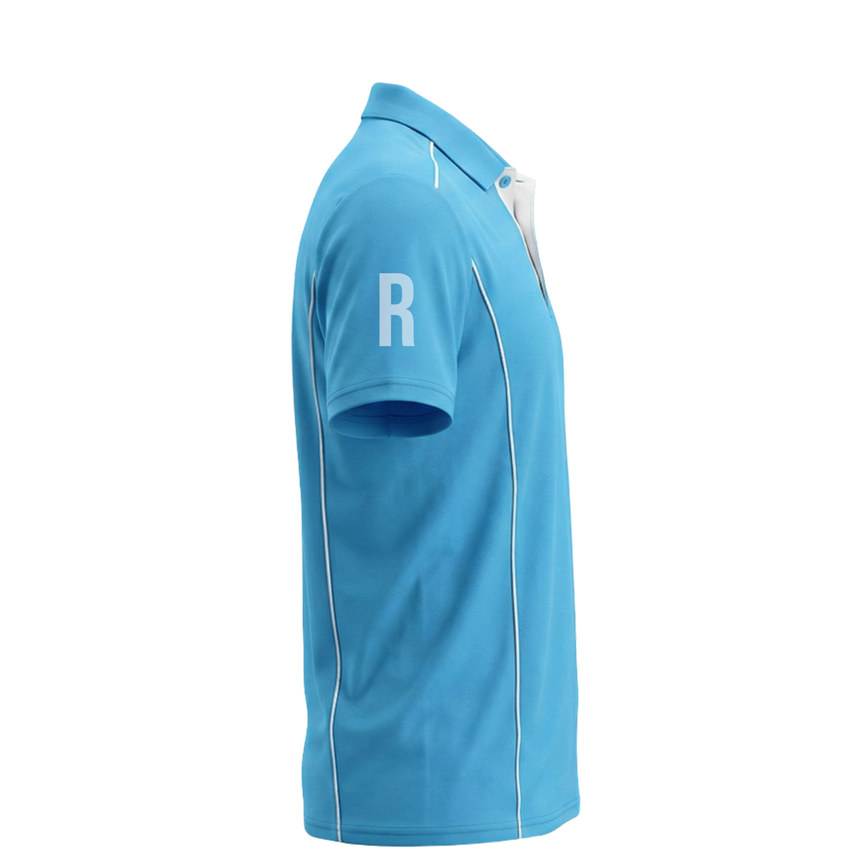 Aqua & White Iron Clad (Men's - 160GSM)