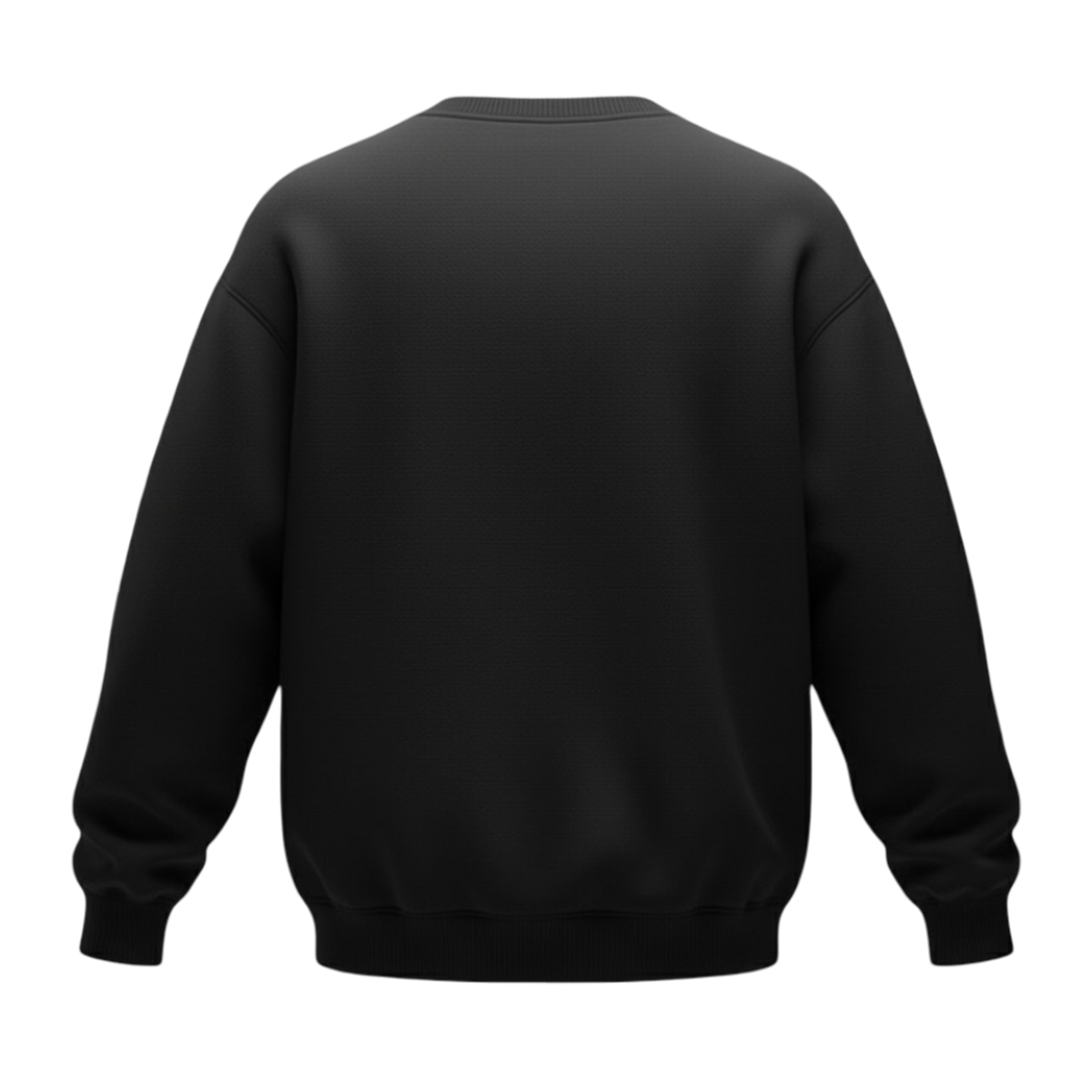 Black Sweetshirt (Unisex - 320GSM)