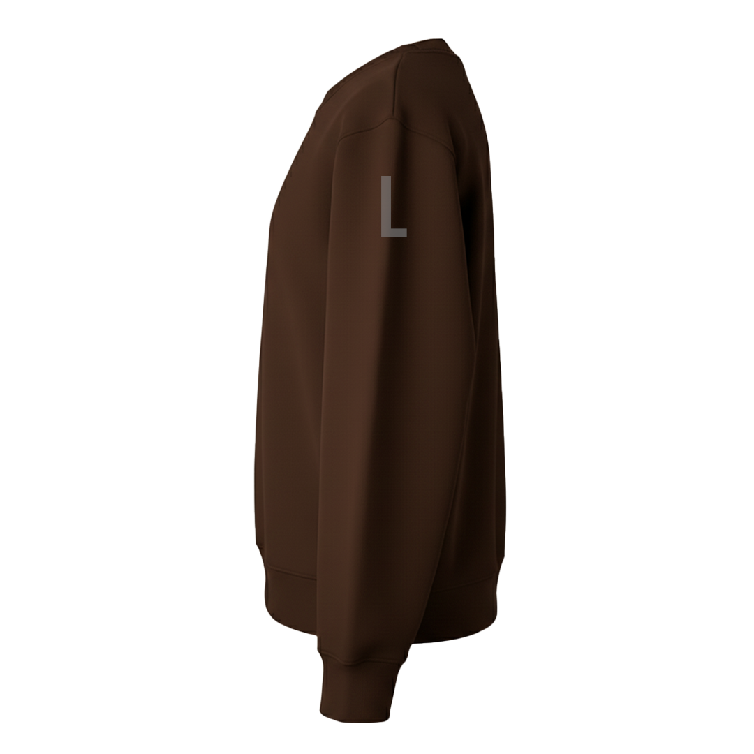 Brown Sweetshirt (Unisex - 320GSM)