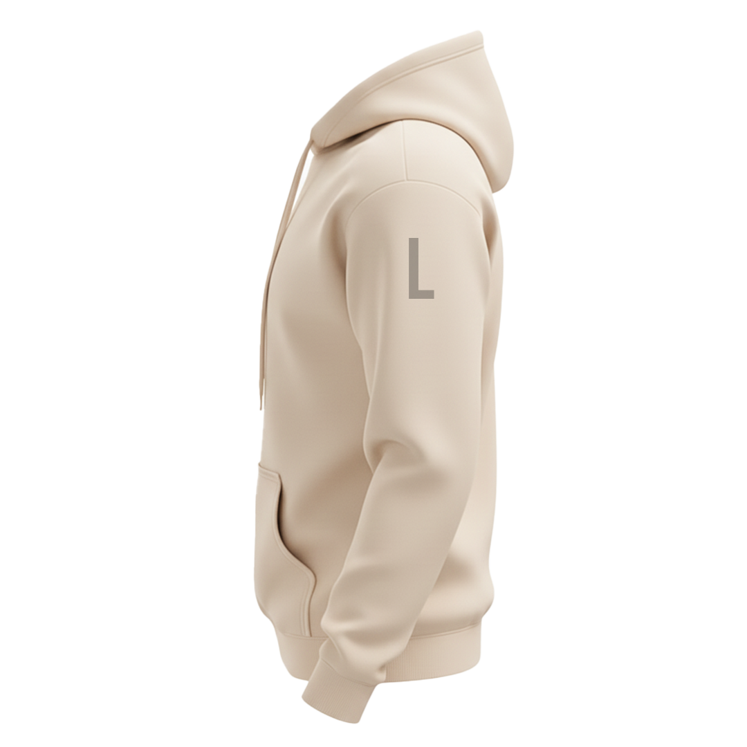 Cream Hoodie (Men's - 320GSM)