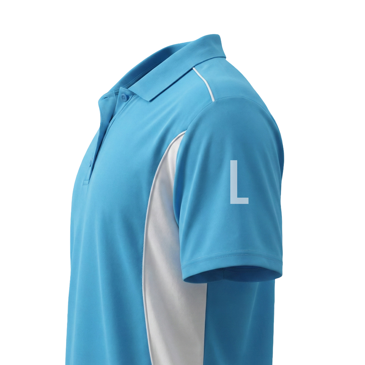 Aqua & White True Dry (Men's - 160GSM)