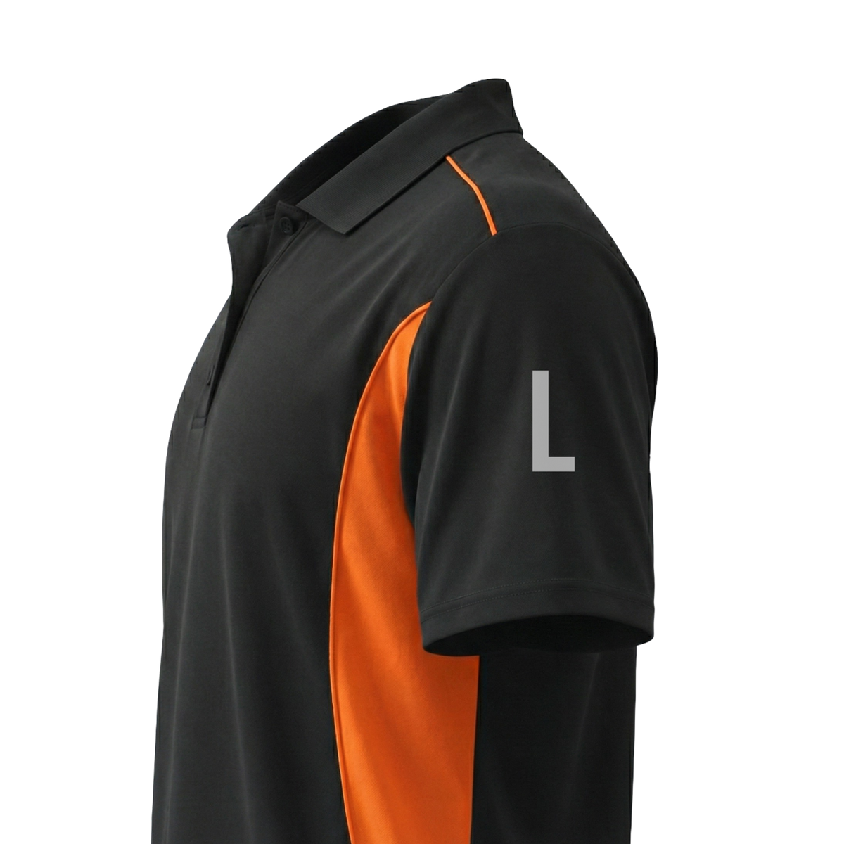 Black & Orange True Dry (Men's - 160GSM)