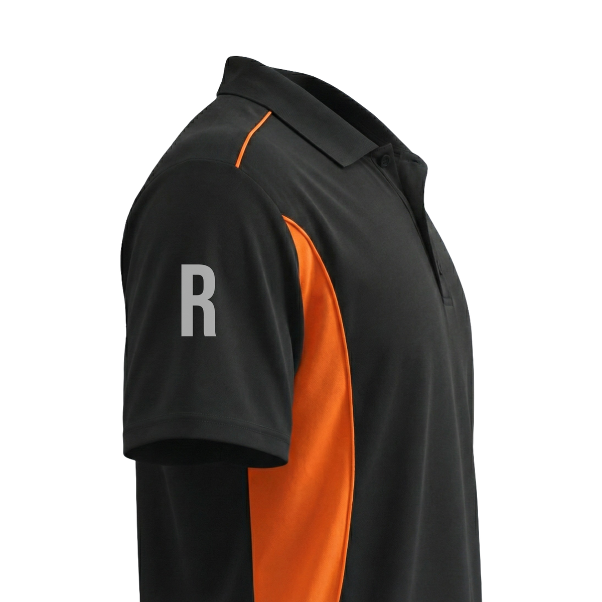 Black & Orange True Dry (Men's - 160GSM)