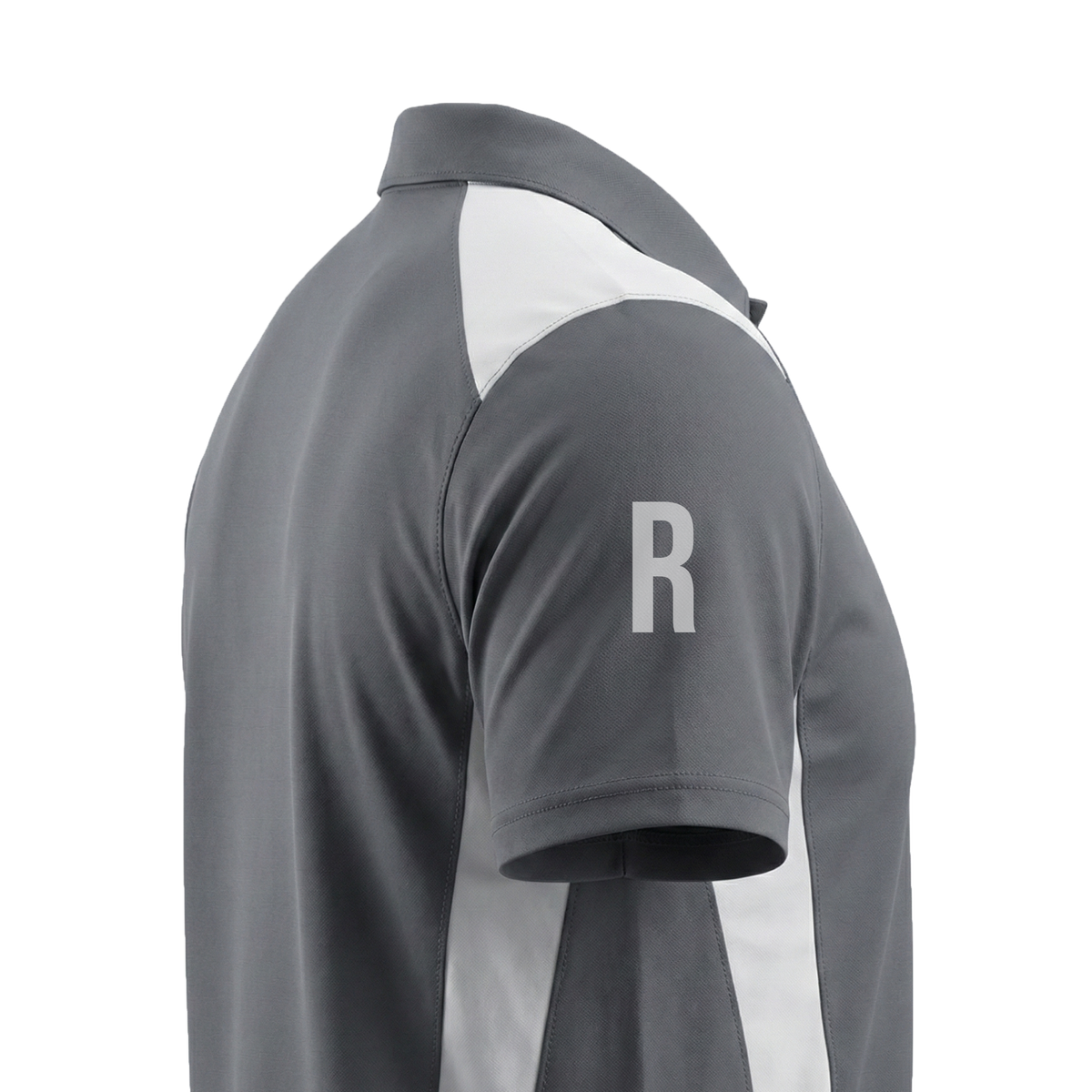 Charcoal & White Vanguard (Men's - 160GSM)