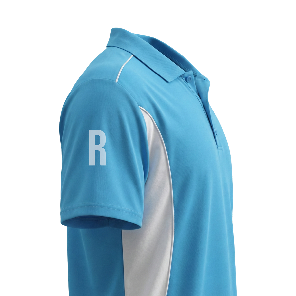 Aqua & White True Dry (Men's - 160GSM)