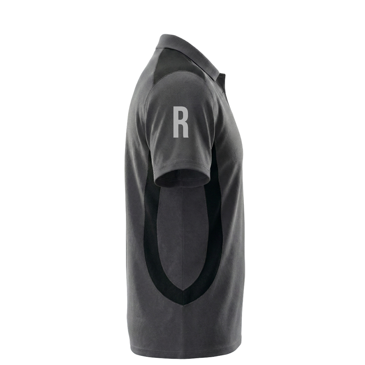 Charcoal & Black Vanguard (Women's - 160GSM)
