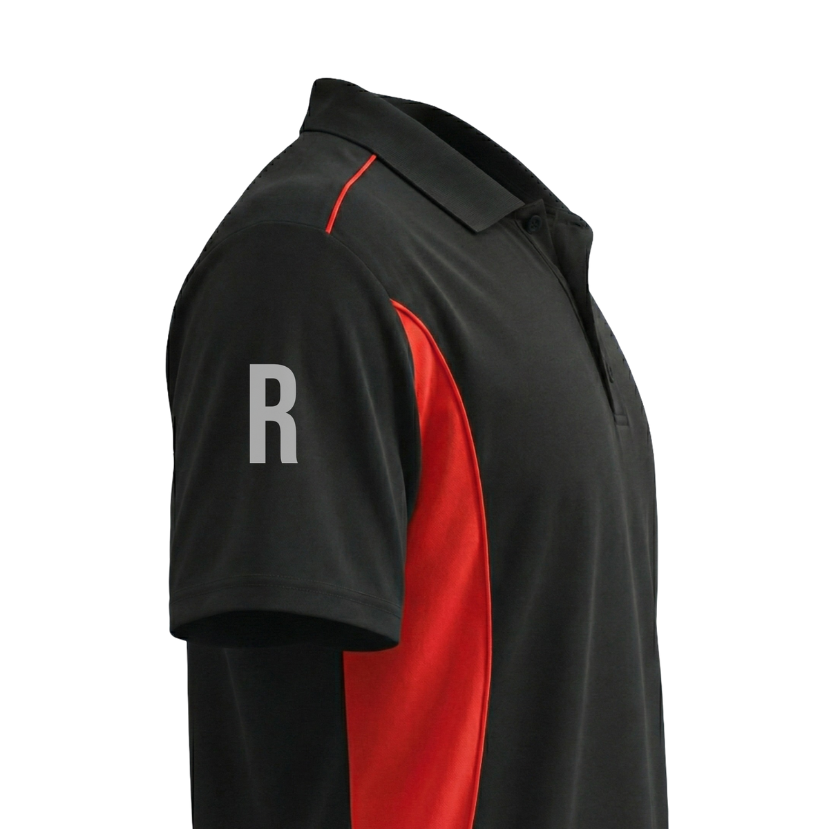 Black & Red True Dry (Men's - 160GSM)